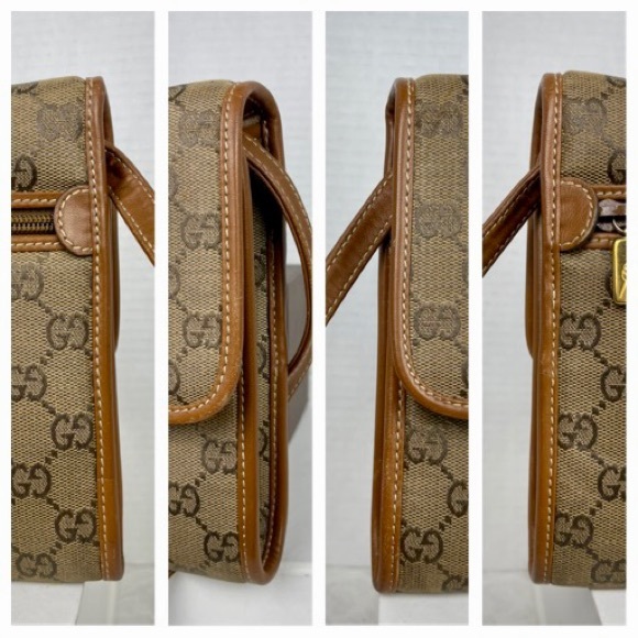 ✅GUCCI ✅ Authentic GG Canvas Crossbody Bag #8 - Picture 6 of 17